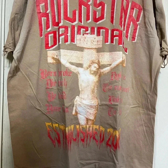 Urban Streetwear Punk Christ Shirt - Picture 5 of 5